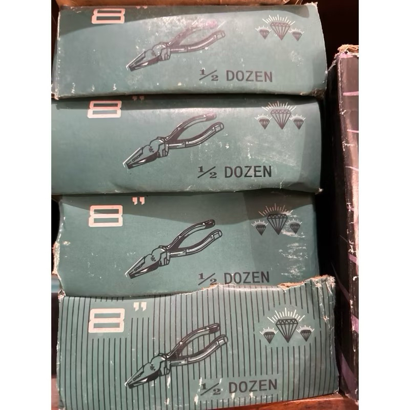 (6 biji) Diamond Tang Kombinasi  8" Inch Lancip Potong Multifungsi Serbaguna Combination Plier / Kar