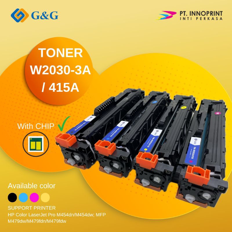 Toner HP LaserJet 415 G&G ( W2030A/W2031A/W2032A/W2033A