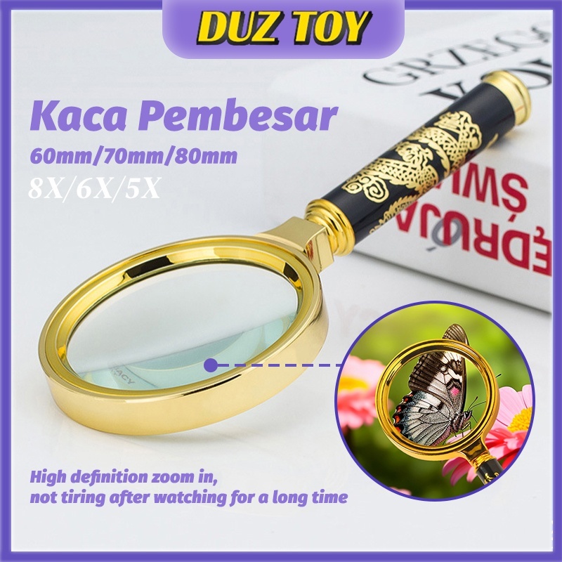 

Kaca Pembesar Diameter 60/70/80mm Untuk Membaca Motif Naga Dragon Magnifier Glass Kaca Pembesar