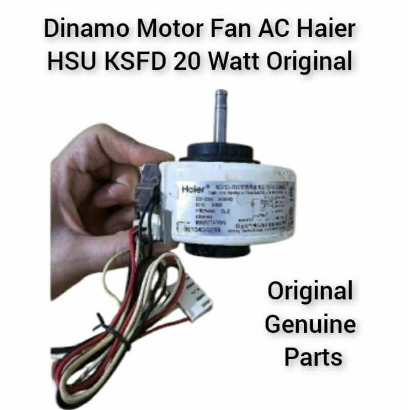 Dinamo Motor Fan AC Haier HSU KSFD 20W Original