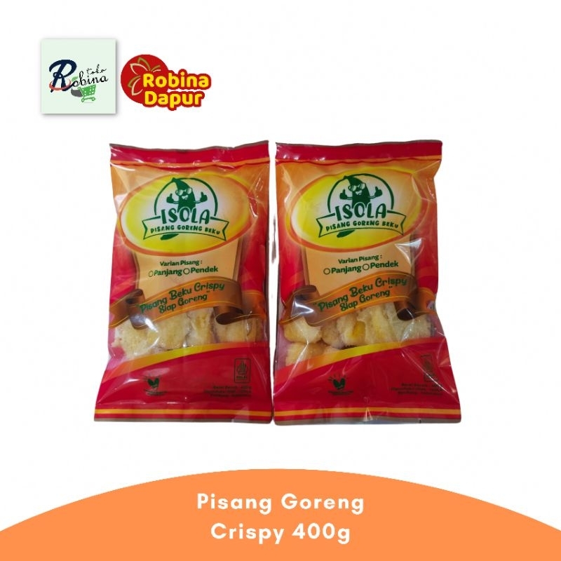 

Isola Pisang Goreng Crispy 400 gr