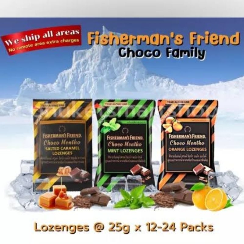 

Fisherman's Friend Choco Menthol 25gr