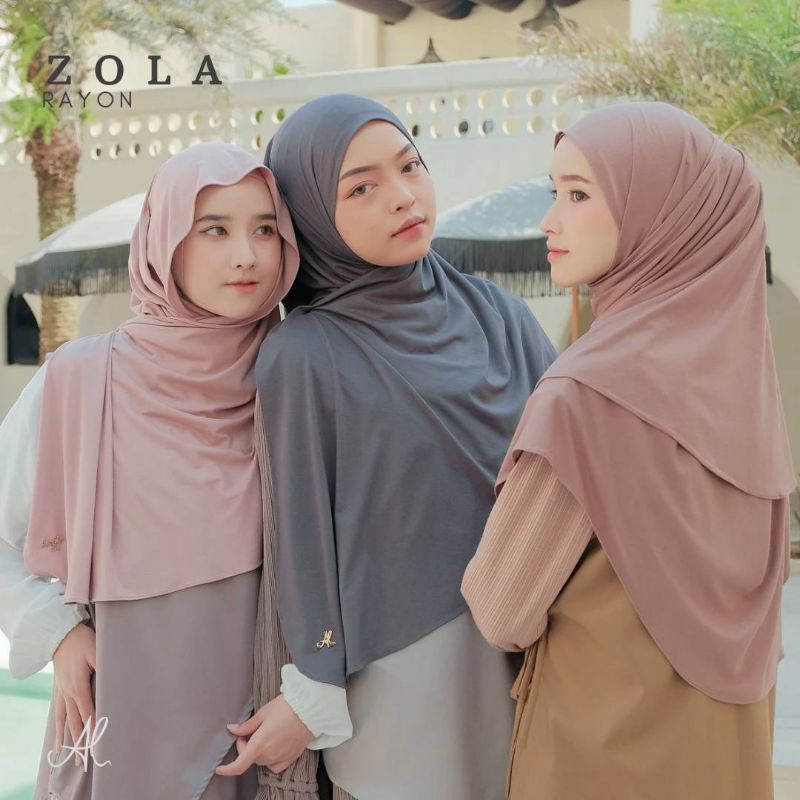 Albata Hijab - Zola Instan Pashmina