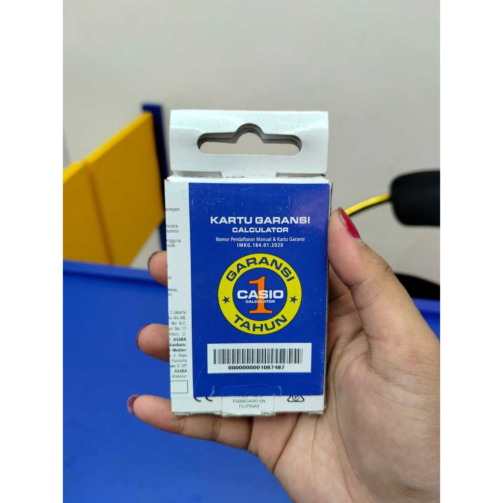 

CASIO - Calculator HL-4A / Pocklet Calculator / Kalkulator Kecil / Kalkulator 8 digit