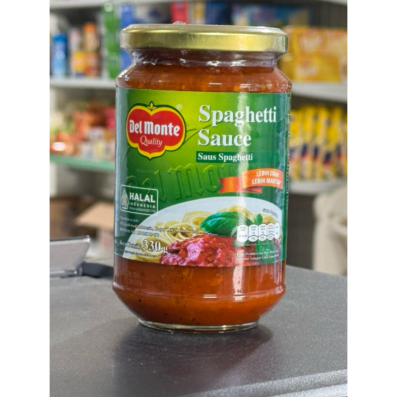 

Del Monte Spaghetti sauce / saus spaghetti 330gr