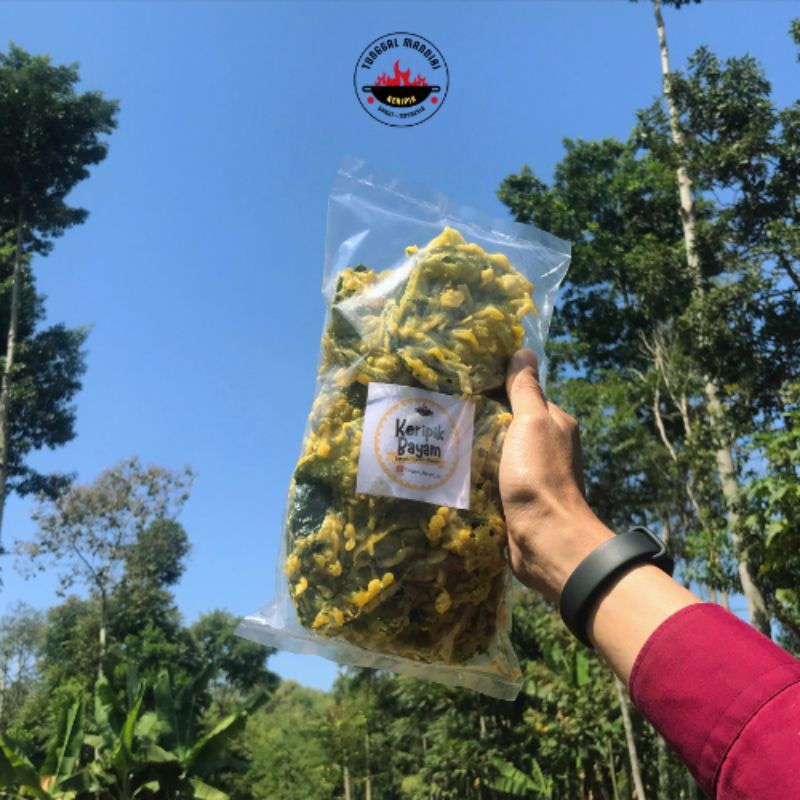 

keripik bayam