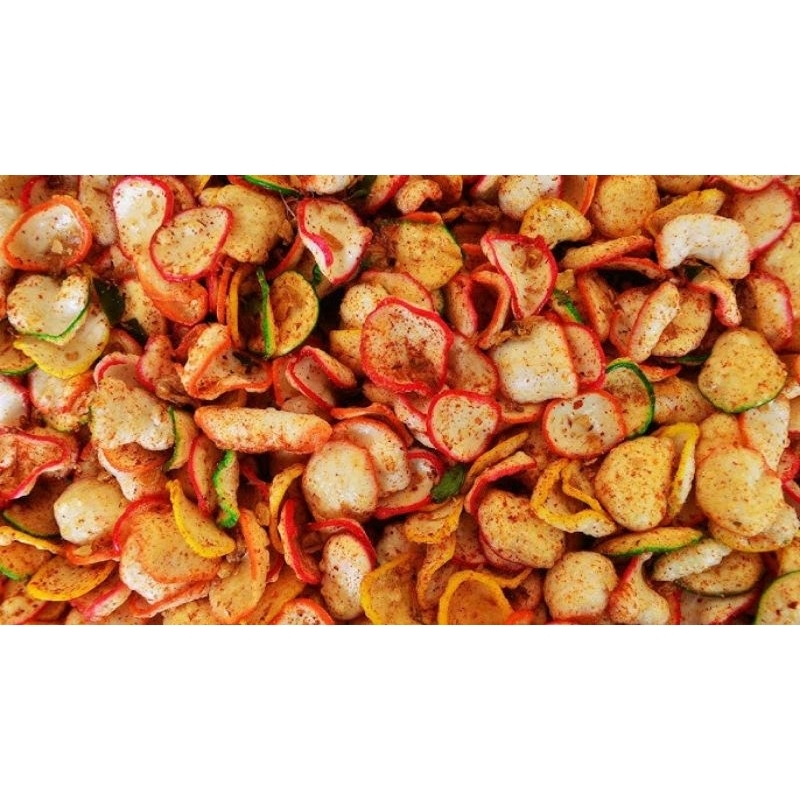 

krupuk pedas jabla*i / krupuk kencur / krupuk pedas warna warni