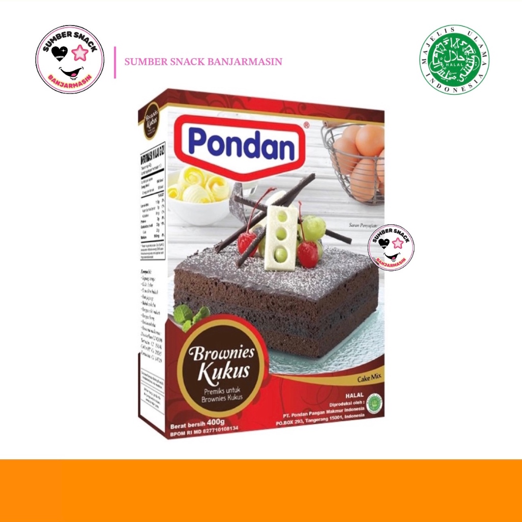 

Pondan Brownies Kukus Box (400g)