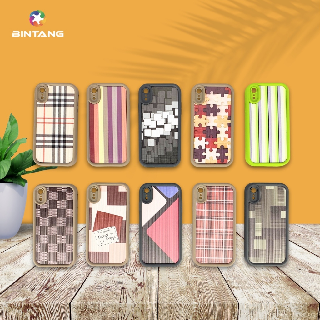 CASE MOTIF JELLY LINE ABSTRACT BINTANG