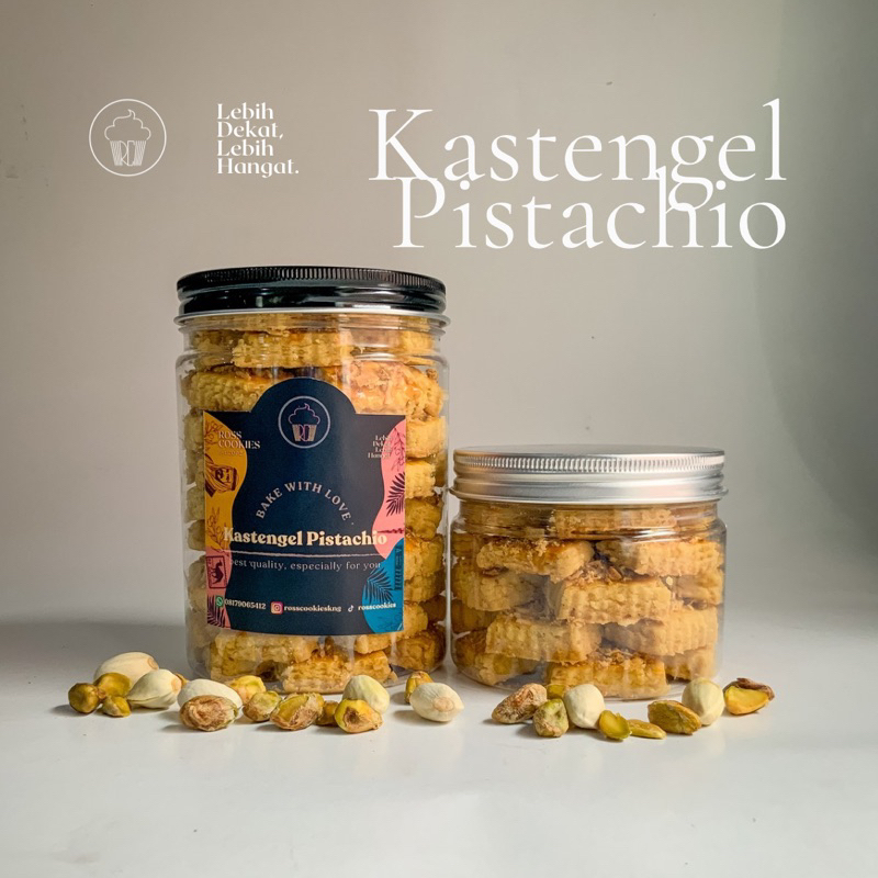 

Kastengel Pistachio by Ross Cookies (Extra Kunafa & Pistachio)