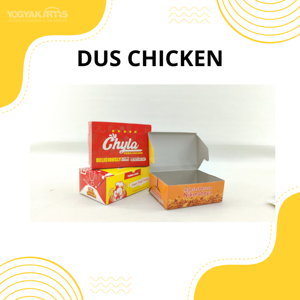 

DUS CHICKEN | DUS MAKANAN | CUSTOM DUS MAKANAN