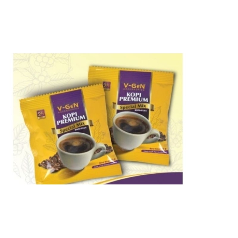 

Kopi Premium V-GeN Spesial mix Kopi+Gula