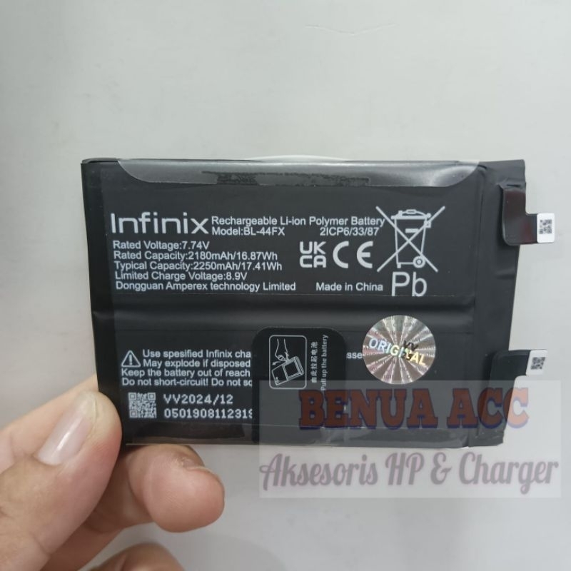 Baterai Batre infinix Note 12 VIP ( BL-44FX )