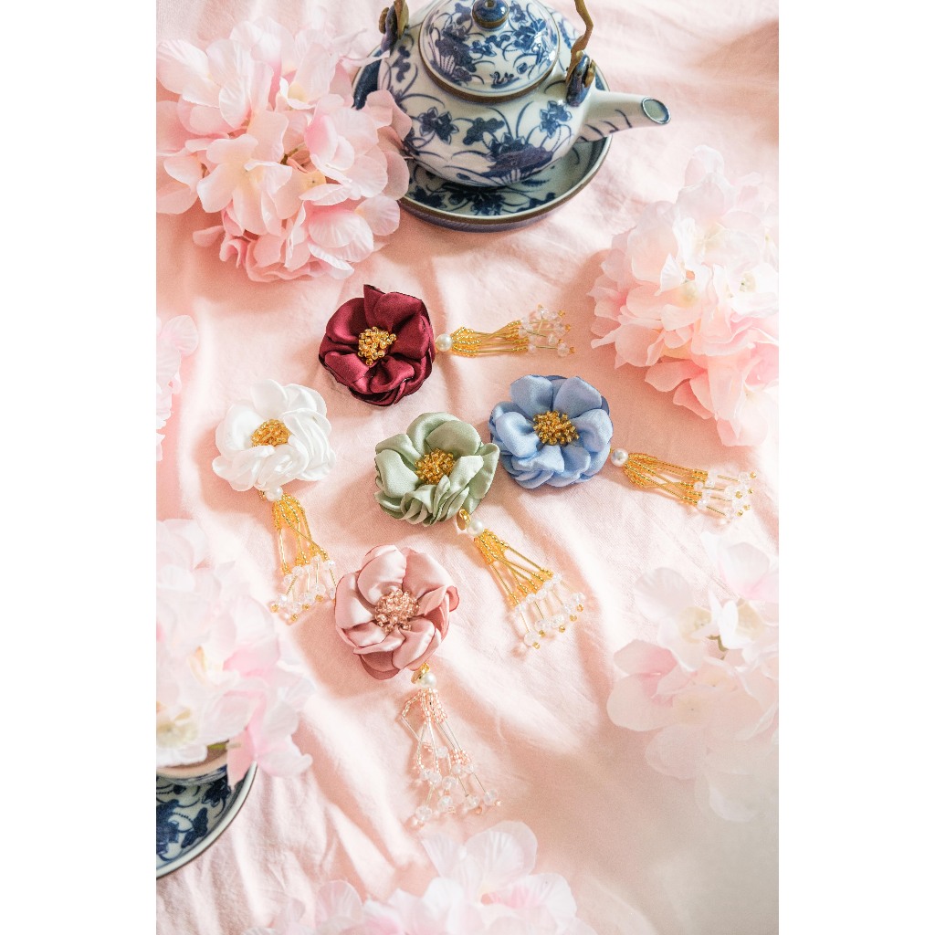 ASAGAO (ALIGATOR & BROOCH )