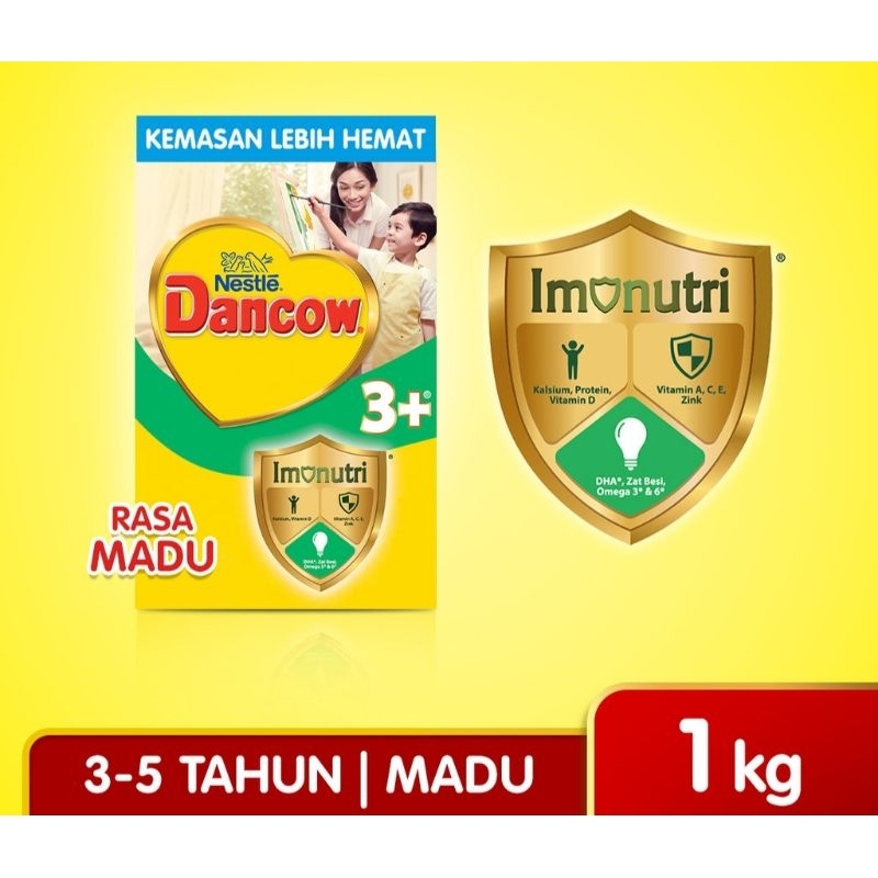 

Dancow 3+Madu 1kg, Untuk anak usia 3-5tahun