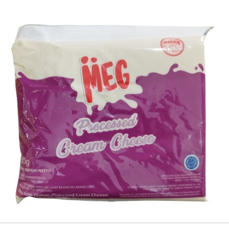 

Meg Processed Cream cheese 500gr