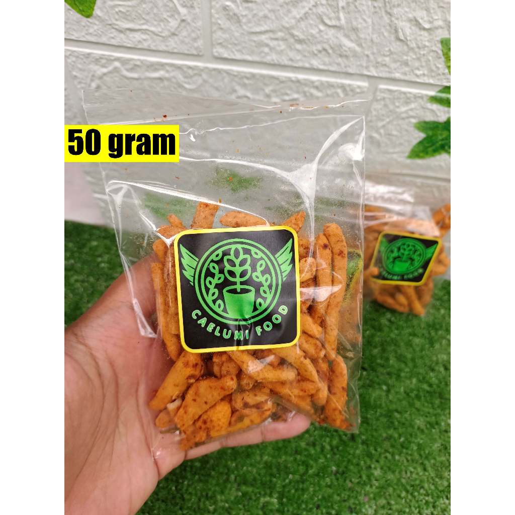 

BASRENG DAUN JERUK PEDAS 50GR BAKSO GORENG PEDAS 50 GRAM