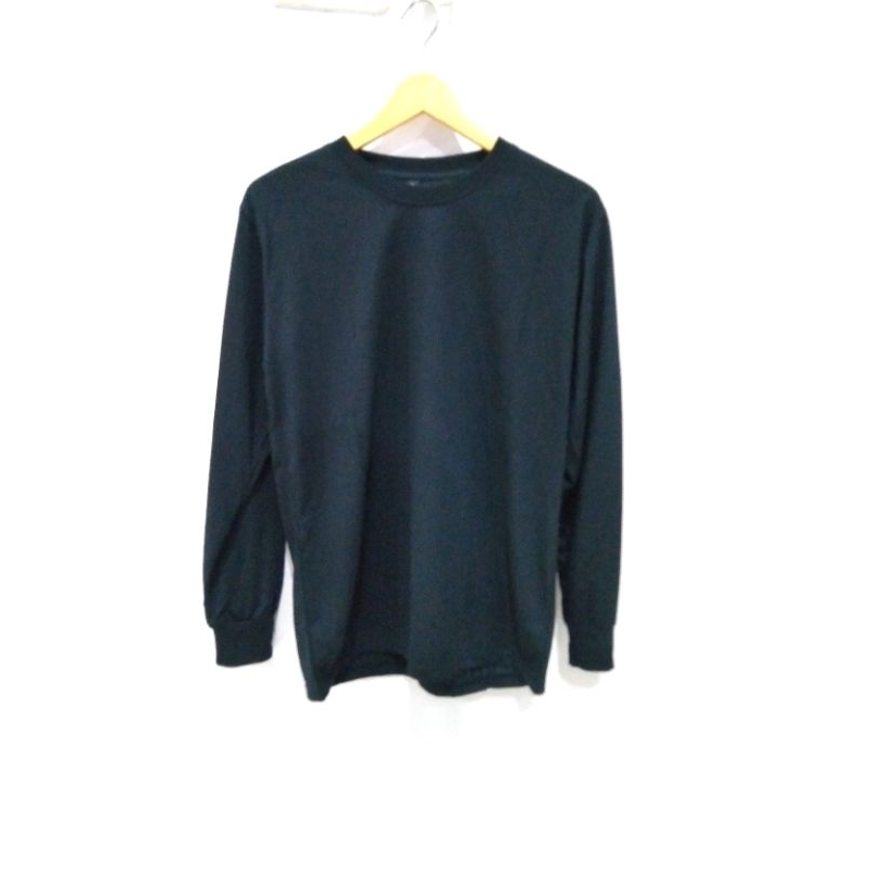 KAOS HITAM POLOS, KAOS HITAM LENGAN PANJANG, KAOS POLOS LENGAN PANJANG UNISEX, KAOS LENGAN PANJANG, 