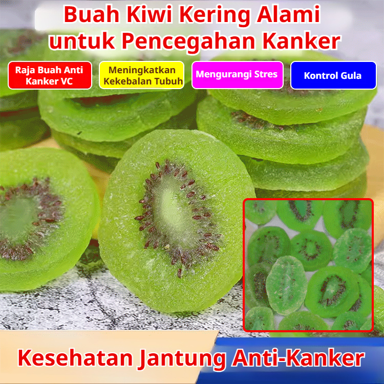 

✨ Camilan Sehat☀️ Kering Kiwi/Kering Kiwi Tanpa Tambahan/Kering Kiwi Tinggi Serat/Kering Kiwi Kaya Vitamin C/Kering Kiwi Enak dan Mudah Dibawa/Camilan halal rendah kalori dan rendah gula/Kering Kiwi Cocok untuk Semua Usia