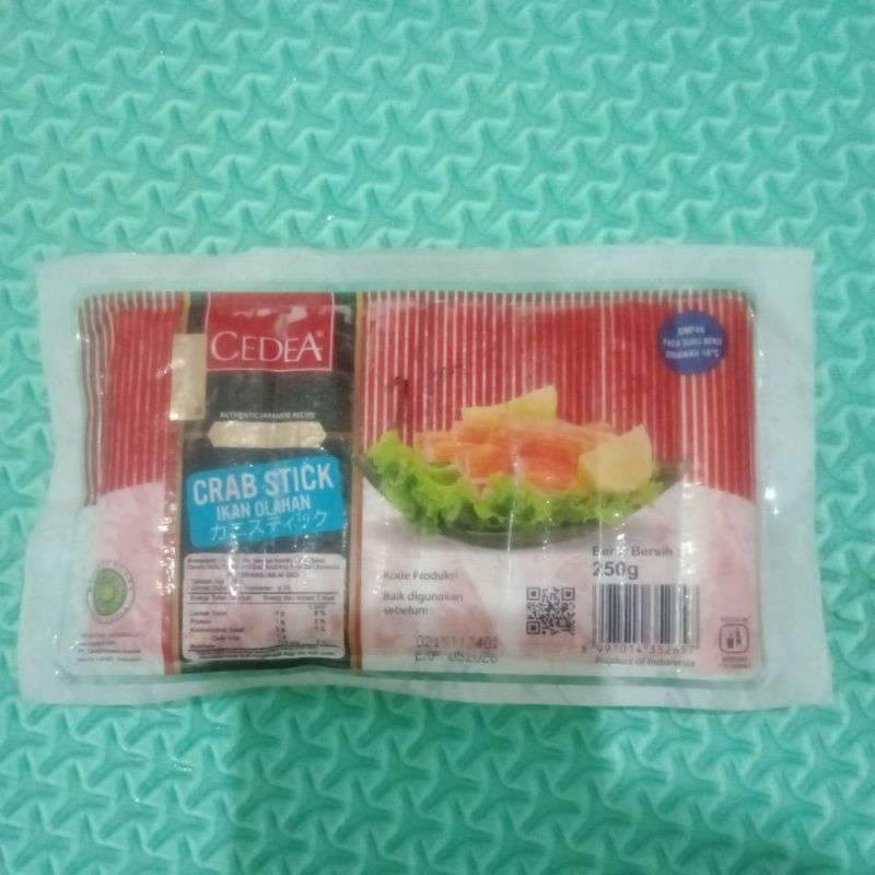 

CRAB STICK FROZEN DARI CEDEA 250gr