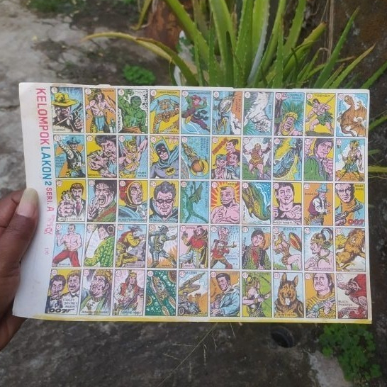 GAMBAR UMBUL KELOMPOK LAKON SERI A ORIGINAL LAWAS ASLI