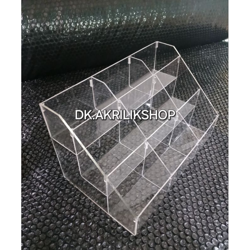 

display minuman saset 3susun