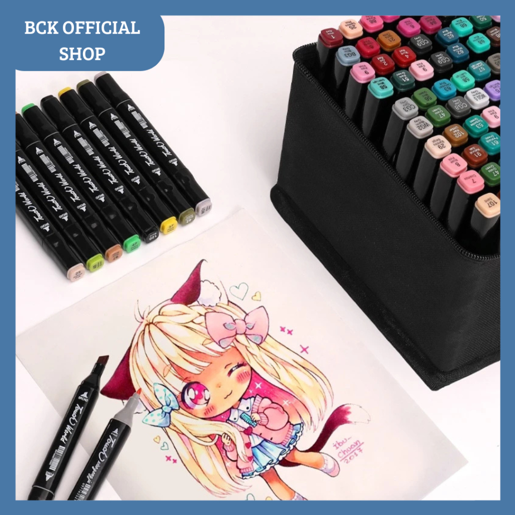 

48PCS SPIDOL TOUCH ART MAKER / ART MAKER PEN COLOR / SPIDOL 48 WARNA