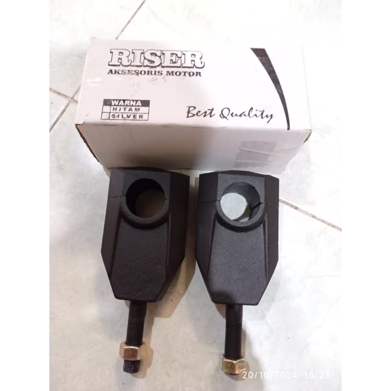 Raiser peninggi stang fatbar buat motor klx,crf, D-Tracker dll