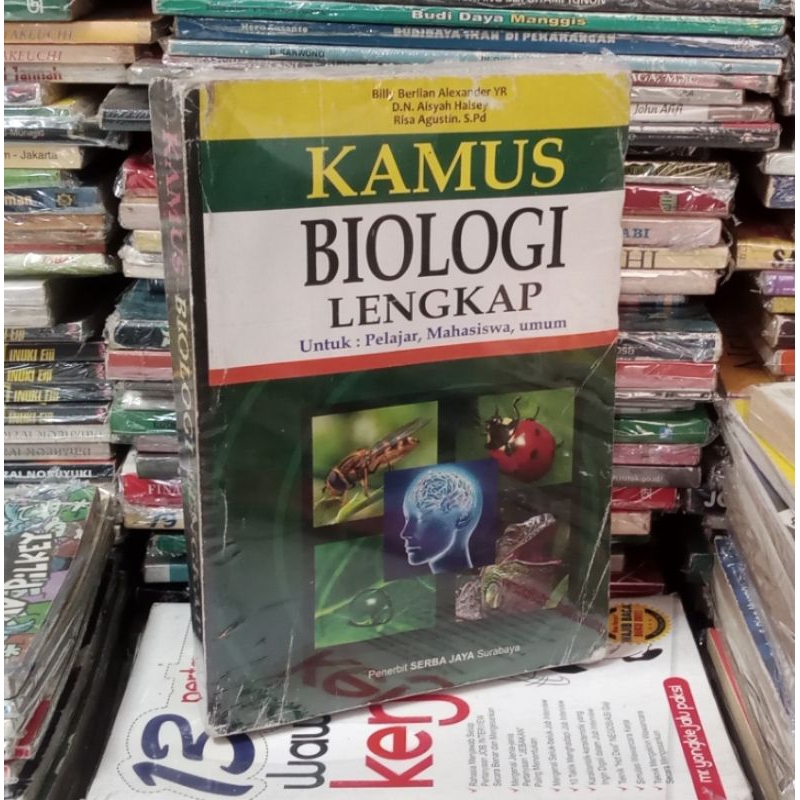 BISA COD | Kamus Biologi Lengkap (untuk pelajar, mahasiswa & umum) | Original Preloved