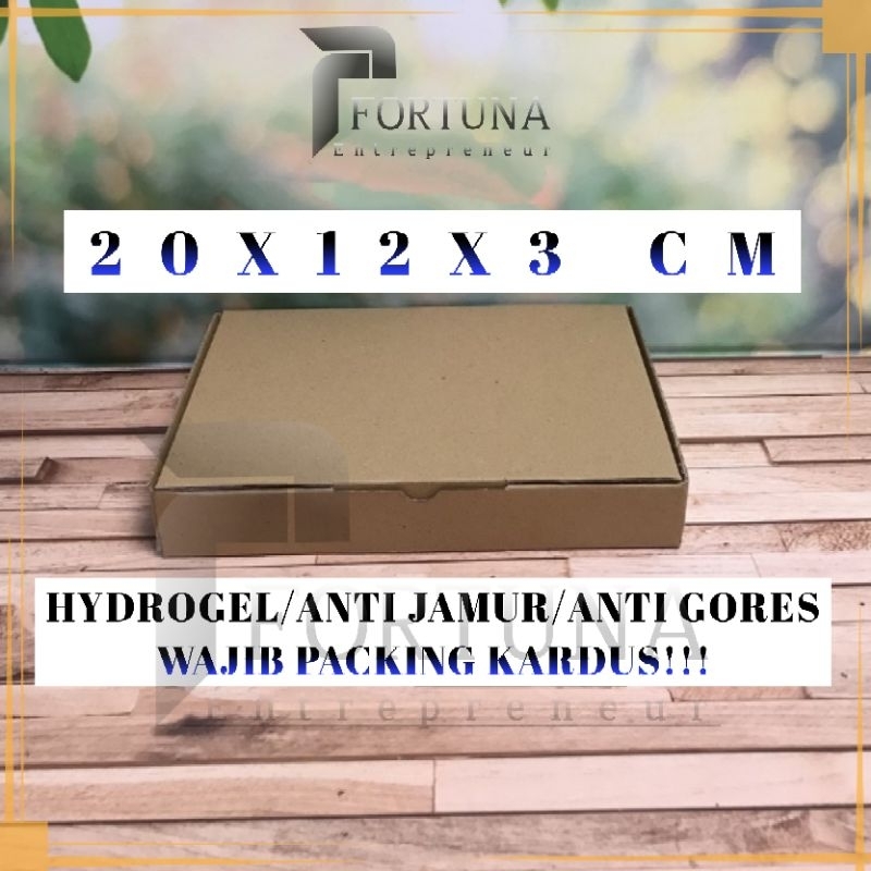 

MURAH! WAJIB!!! PACKING KARDUS HYDROGEL 20X12X3 CM/PACKING ONLINE/BOX KARTON