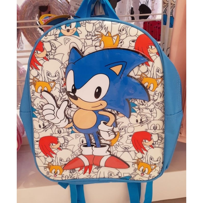 tas ransel anak sonic backpack anak sonic tas ransel karakter the sonic