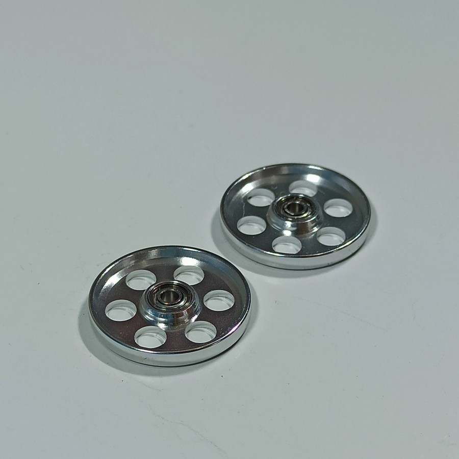 Replica Hg Lightweight 19mm Aluminum Roller Ringless Silver