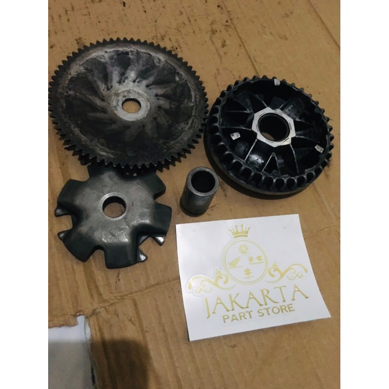 rumah roler & kipas Baja KVB original Vario 110 Cw/Vario Techno 110 karbu ( Copotan )