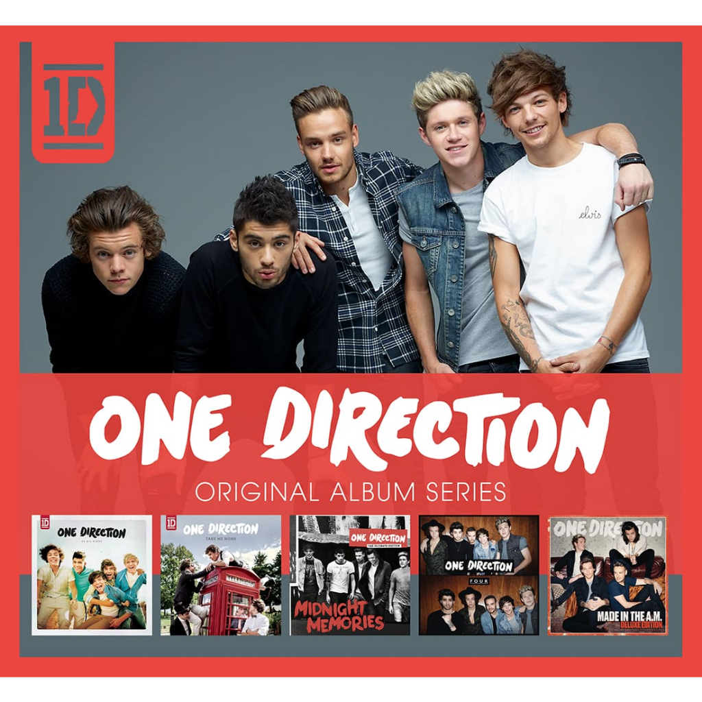cd audio ONE DIRECTION, Original Album Series ●  5 disc, Import, New, Sealed, BoxSet Edition ● Pop