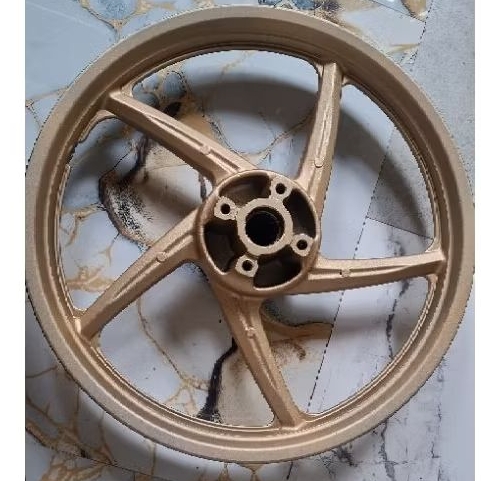 velg resing honda doble disk cat gold ink,dobel cakram supra 125 original HONDA TINGGAL PASANG