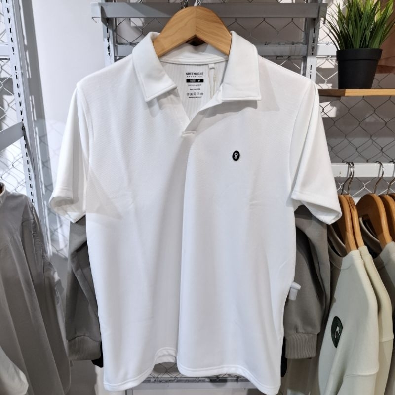 Greenlight Essential Kaos Pendek Kerah Regular Fit Original