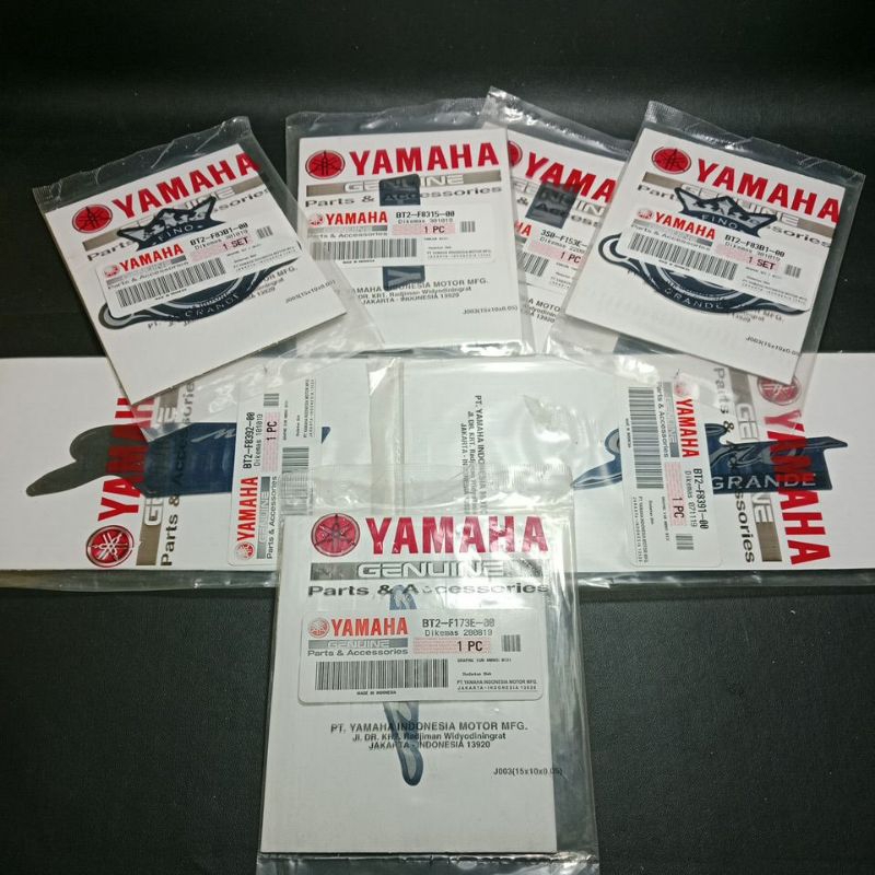 Stiker striping body FINO GRANDE biru doff 2017 2018 2019 lis fino grade biru doff original YGP