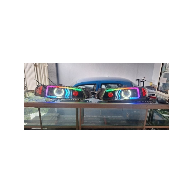 CUSTOM HEADLAMP TIMOR (DOUBLE BILLED)