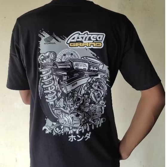 Kaos Astrea grand bahan cotton 24s original 100%
