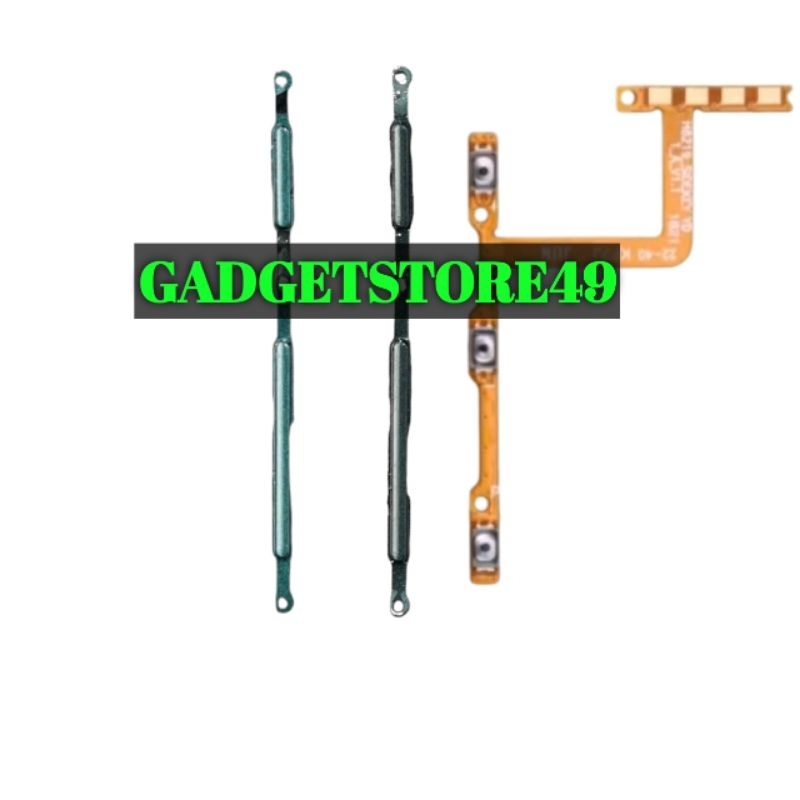 TOMBOL INFINIX HOT 10S NFC TOMBOL SET + FLEXIBLE ON OFF VOLUME INFINIX HOT 10S NFC