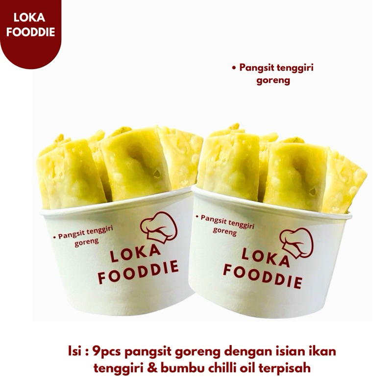 

Lokafooddie - Pangsit tenggiri goreng