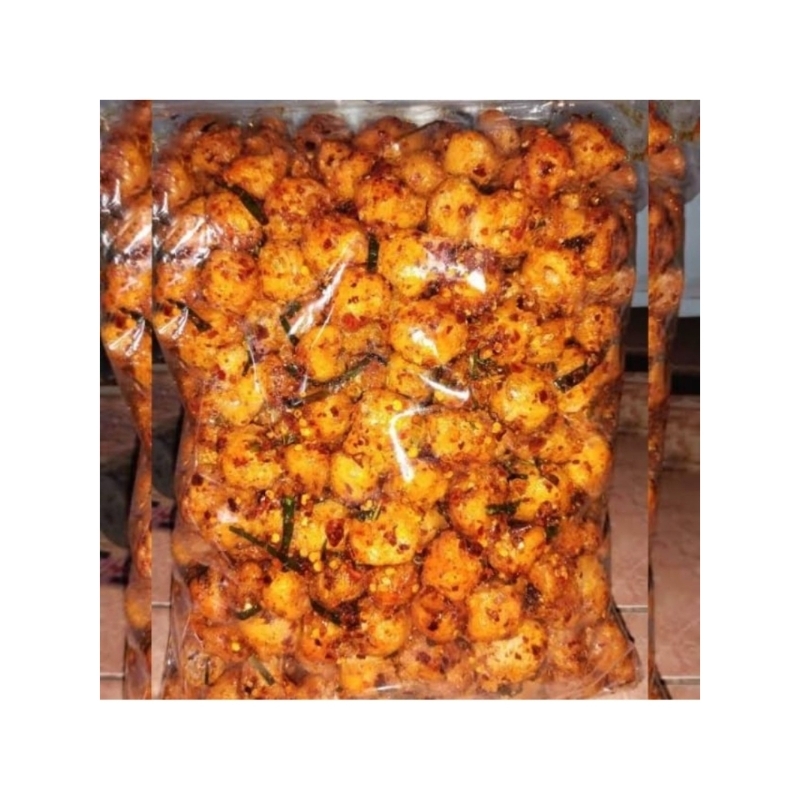 

Siomay seblak kering daun jeruk