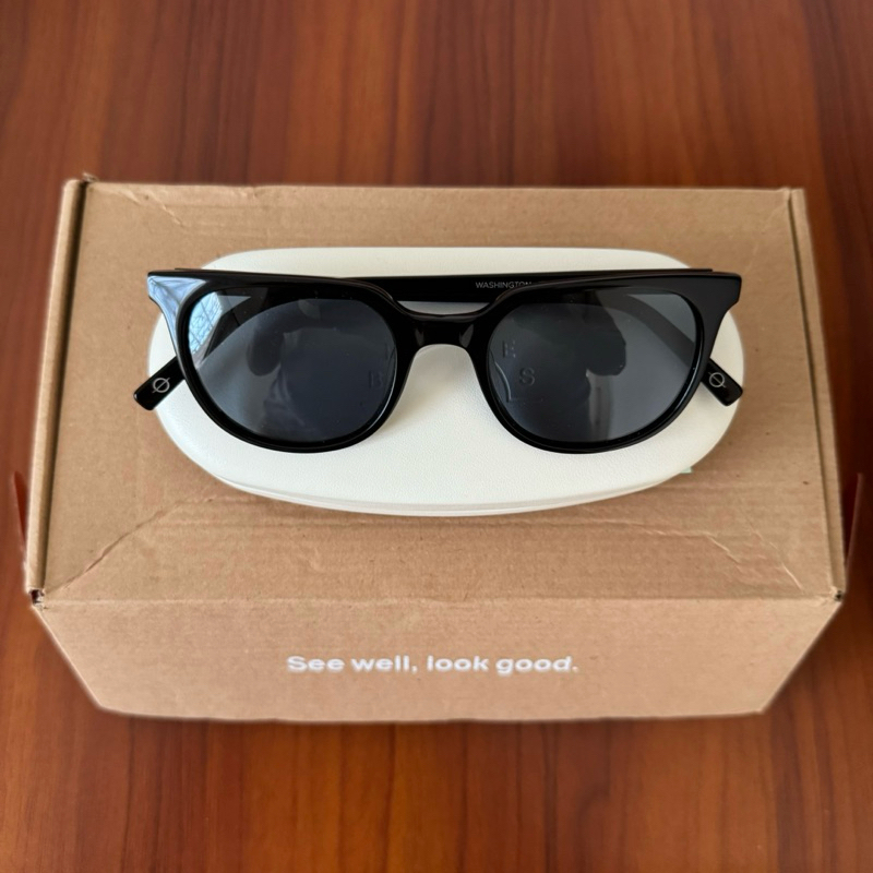 Bridges Eyewear Sunglasses Washington Jet Black(kacamata hitam)