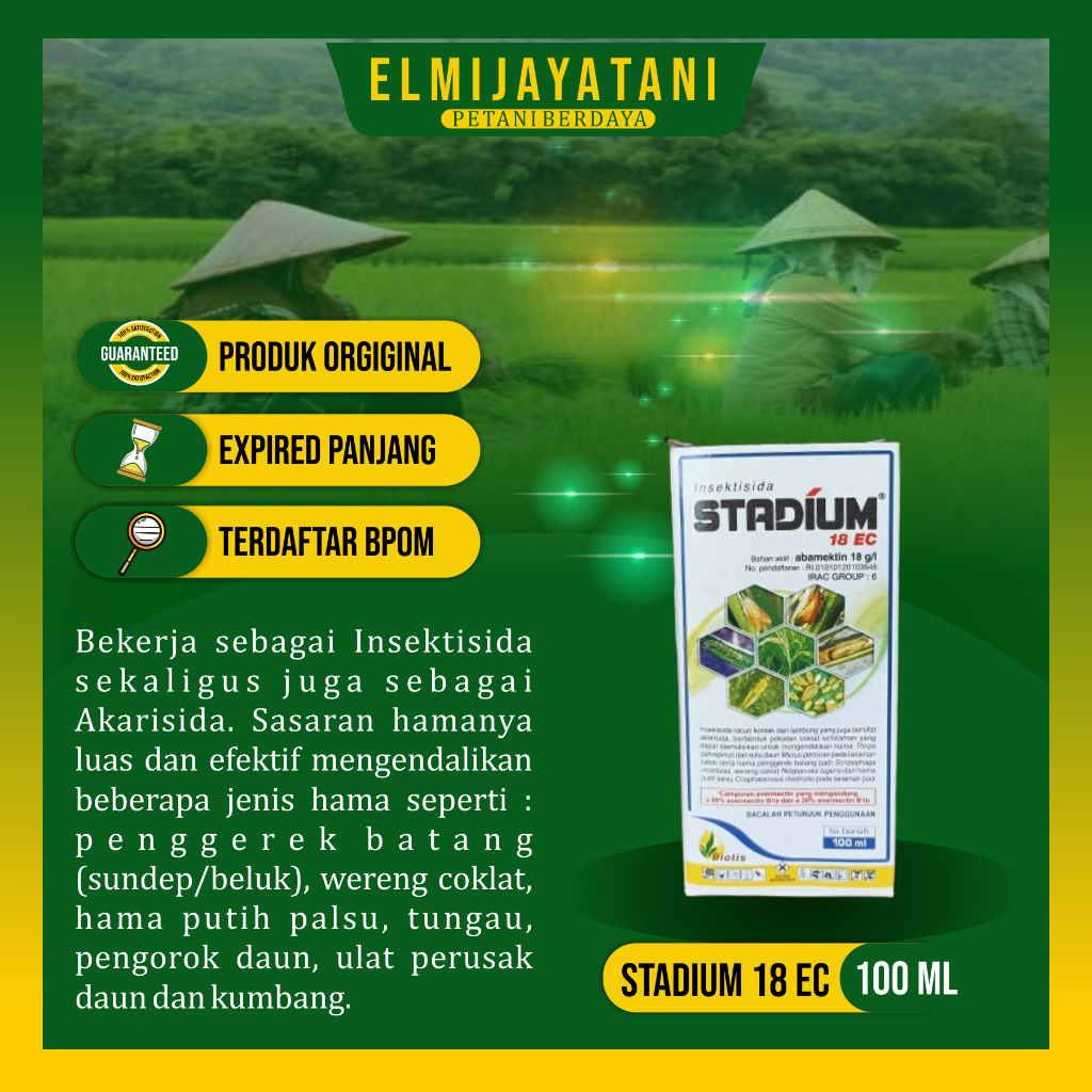 STADIUM 18EC 100 ML ORIGINAL