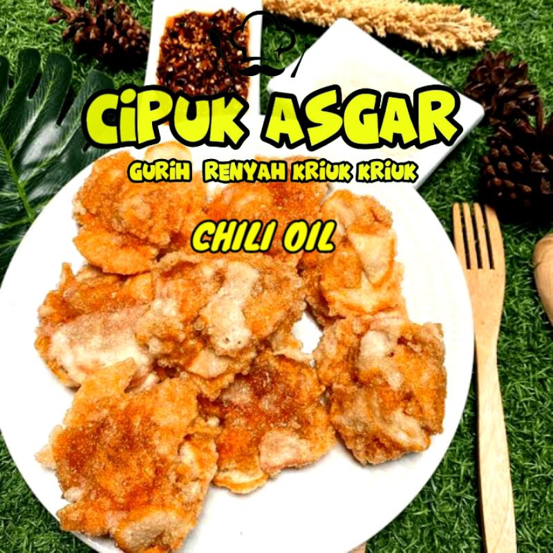 

CIPUK JABRIG KERING ISI 10 GURIH KRIUK KRIUK CHILI OIL