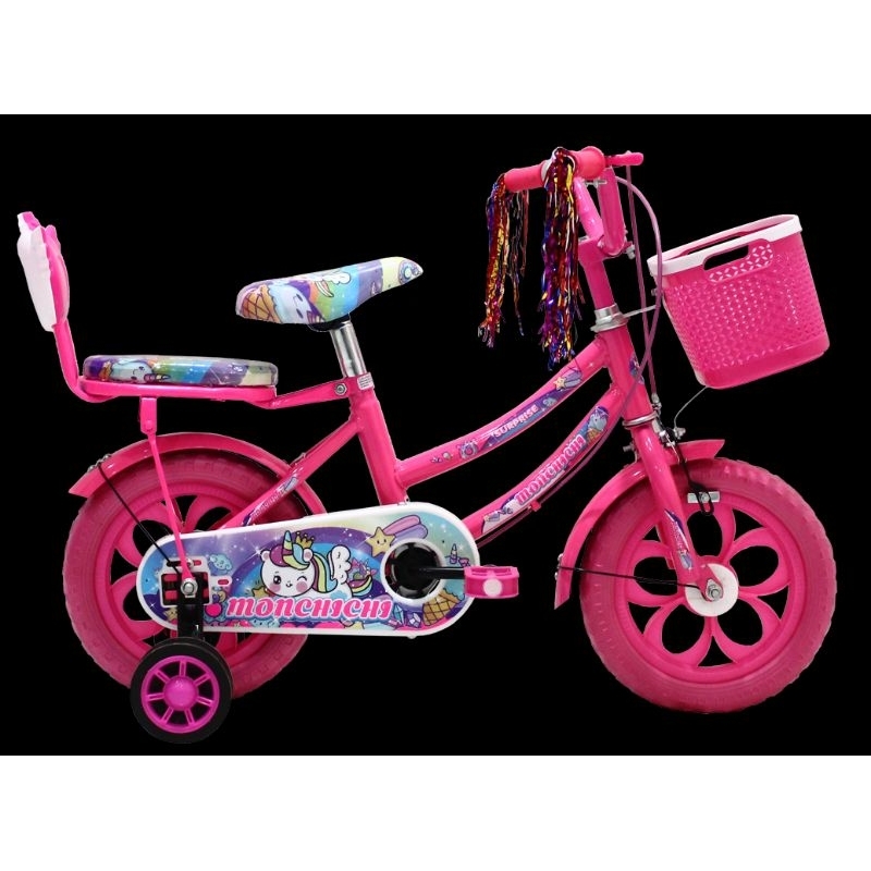sepeda anak 12" inch monchichi