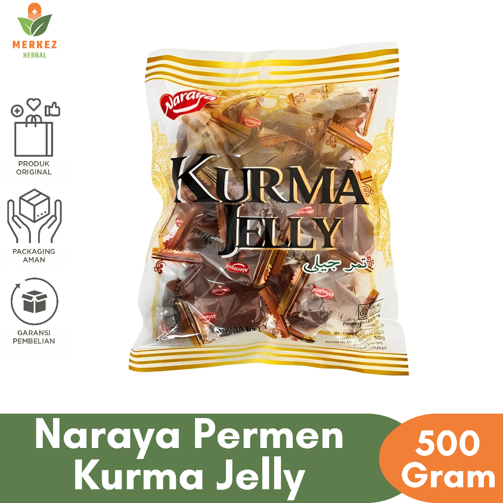 

Permen Jelly Naraya Rasa Buah Buahan Kurma 500 Gr Halal BPOM Hadiah Oleh Oleh Haji Dan Umroh Grosir