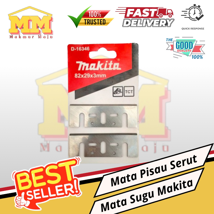 Mata Pisau Serut Kayu Makita / Mata Planner Mesin Sugu HSS