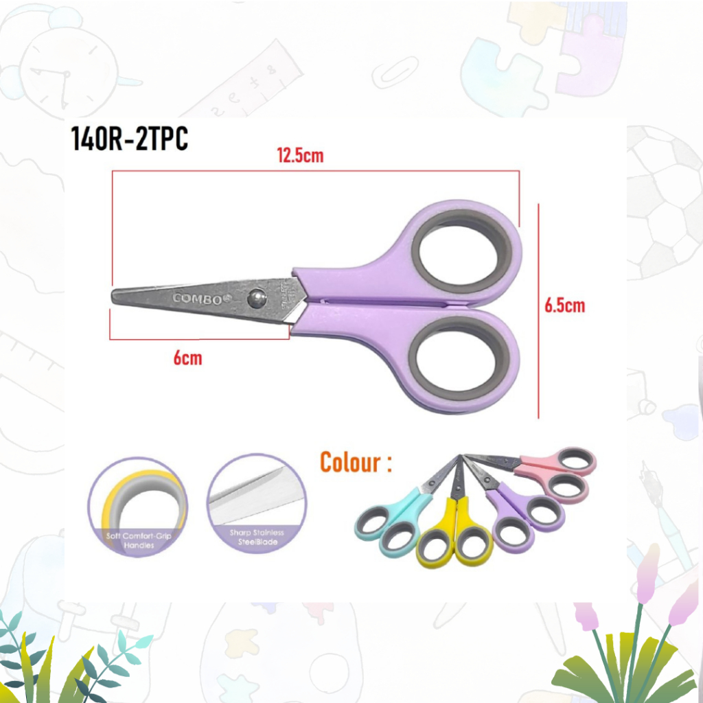 

GUNTING KERTAS PASTEL KECIL 140R COMBO [ pcs ]