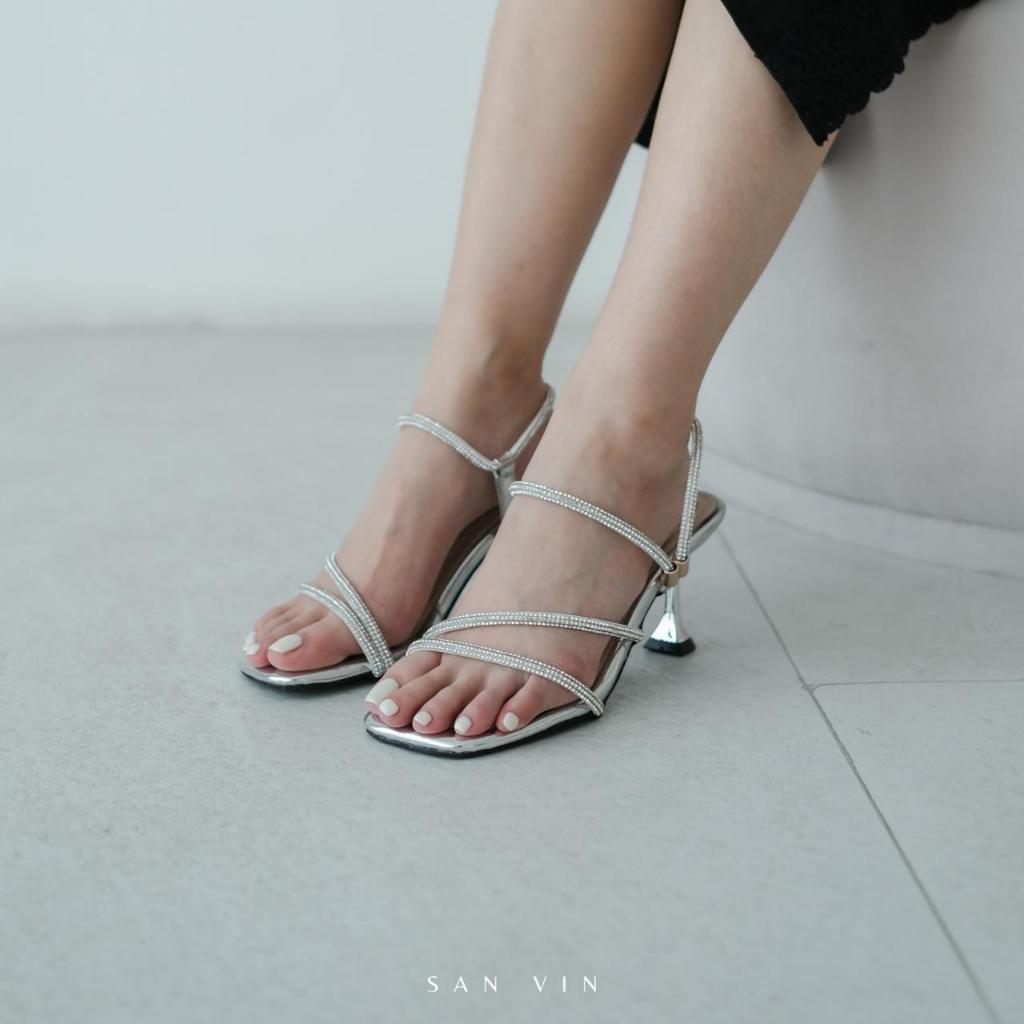 SANVIN Shoes | HAE-DO Heels 7cm I Heels Elegan I Heels 7cm Wanita Elegan I Heels Tali Wanita